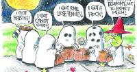 Economy limits Halloween treats