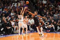 The Denver Nuggets hit the road at exactly the right time
