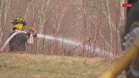 Brush fire risk in Maine increases with dried grass, leaf litter this time of year