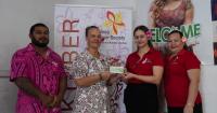 Pinktober sei sales raise $2,500 for cancer society