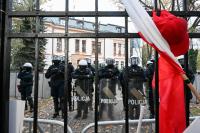 Poland’s Constitutional Court in crisis as police move in and President cuts short Africa trip
