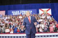 Trump will go to Kansas and Iowa, a day after canceling rallies