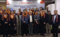 Cultural delegation from China felicitated