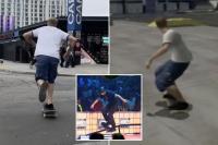 Legendary skateboarder thrown out of LA spot while recreating iconic video game 
